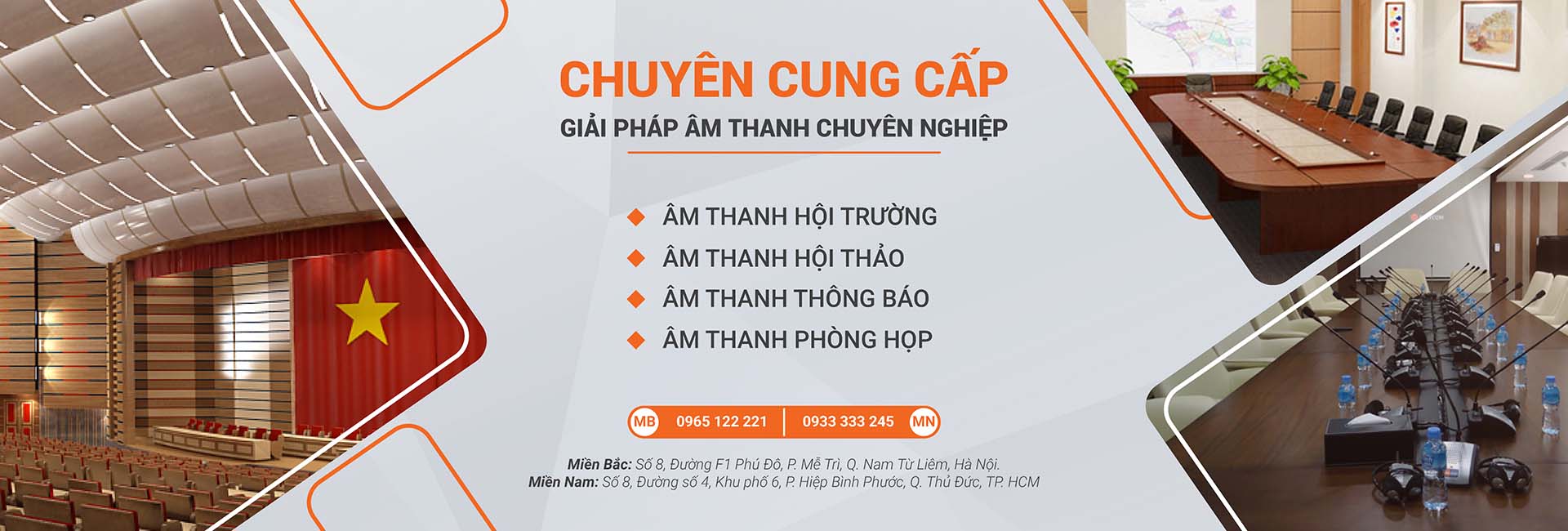 Hệ thông âm thanh hội thảo